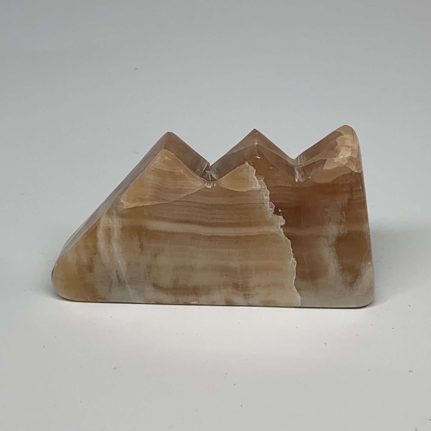 220.5g, 4"x2.2"x0.8", Natural Honey Calcite Cloud Crystal @Pakistan, B25300