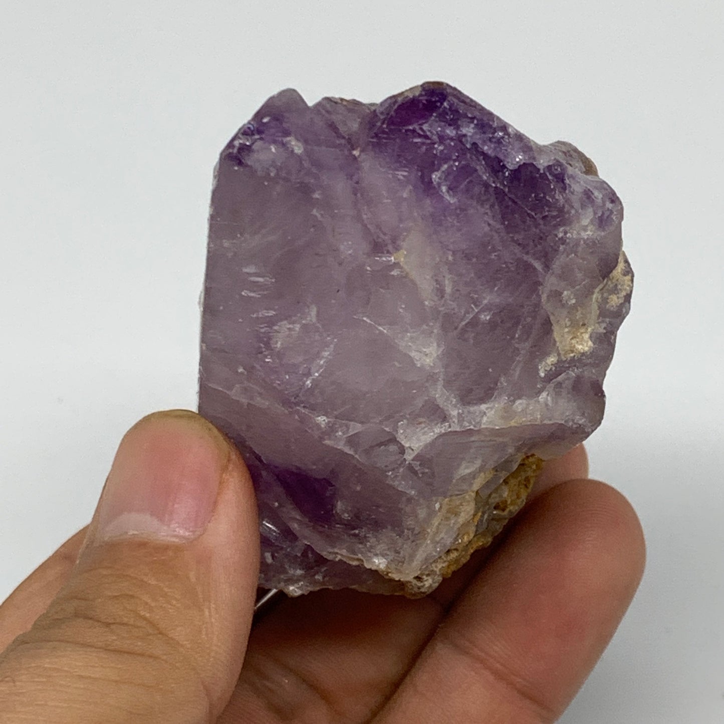 142.4g,2"x2.2"x1.6" Natural Amethyst Crystal Rough Mineral Specimens, B11719