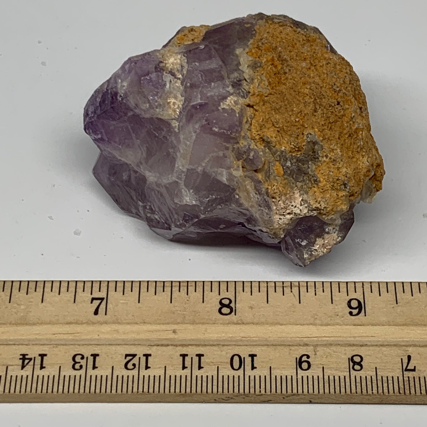 142.4g,2"x2.2"x1.6" Natural Amethyst Crystal Rough Mineral Specimens, B11719