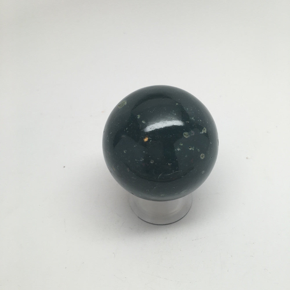 171.2 Grams Handmade Natural Gemstone Bloodstone Sphere @India, IE153 - watangem.com