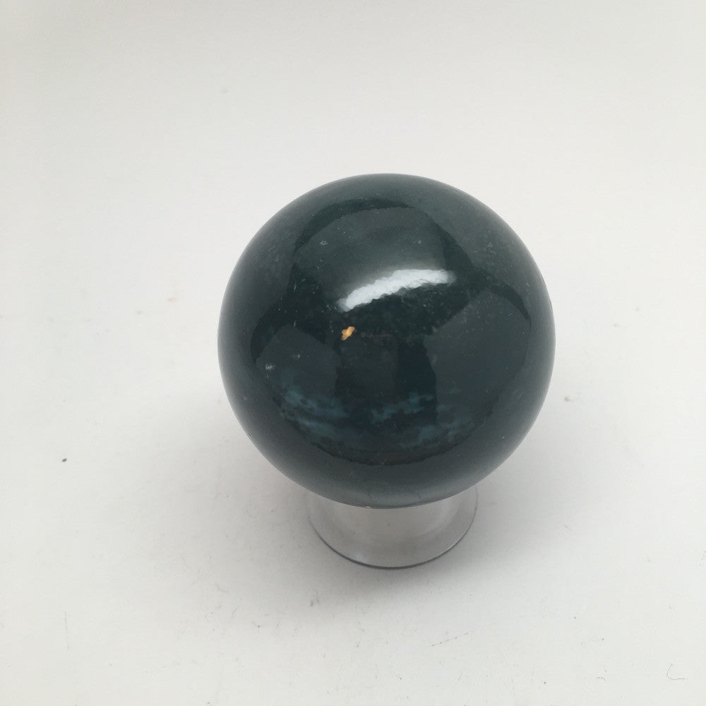 192 Grams Handmade Natural Gemstone Bloodstone Sphere @India, IE158