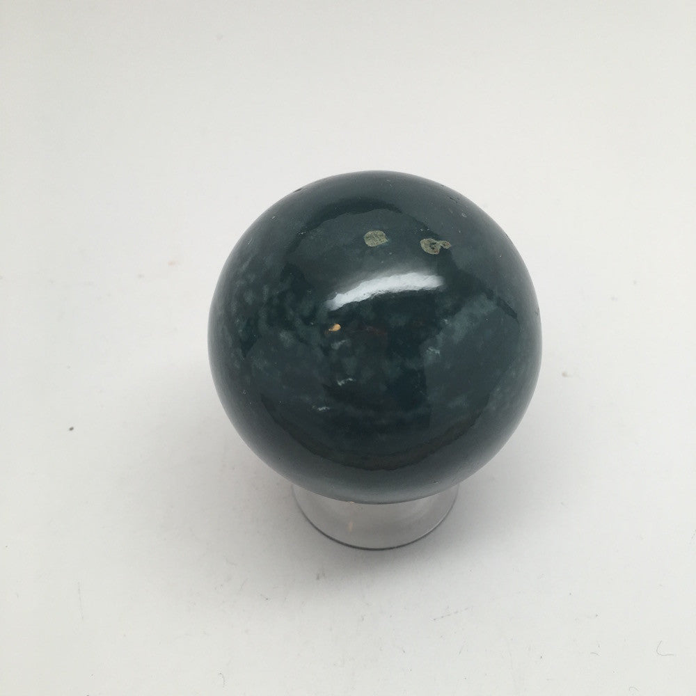 192 Grams Handmade Natural Gemstone Bloodstone Sphere @India, IE158