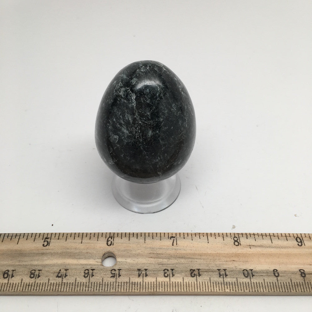 123.8 Grams Handmade Natural Gemstone Egg From India, IE200 - watangem.com