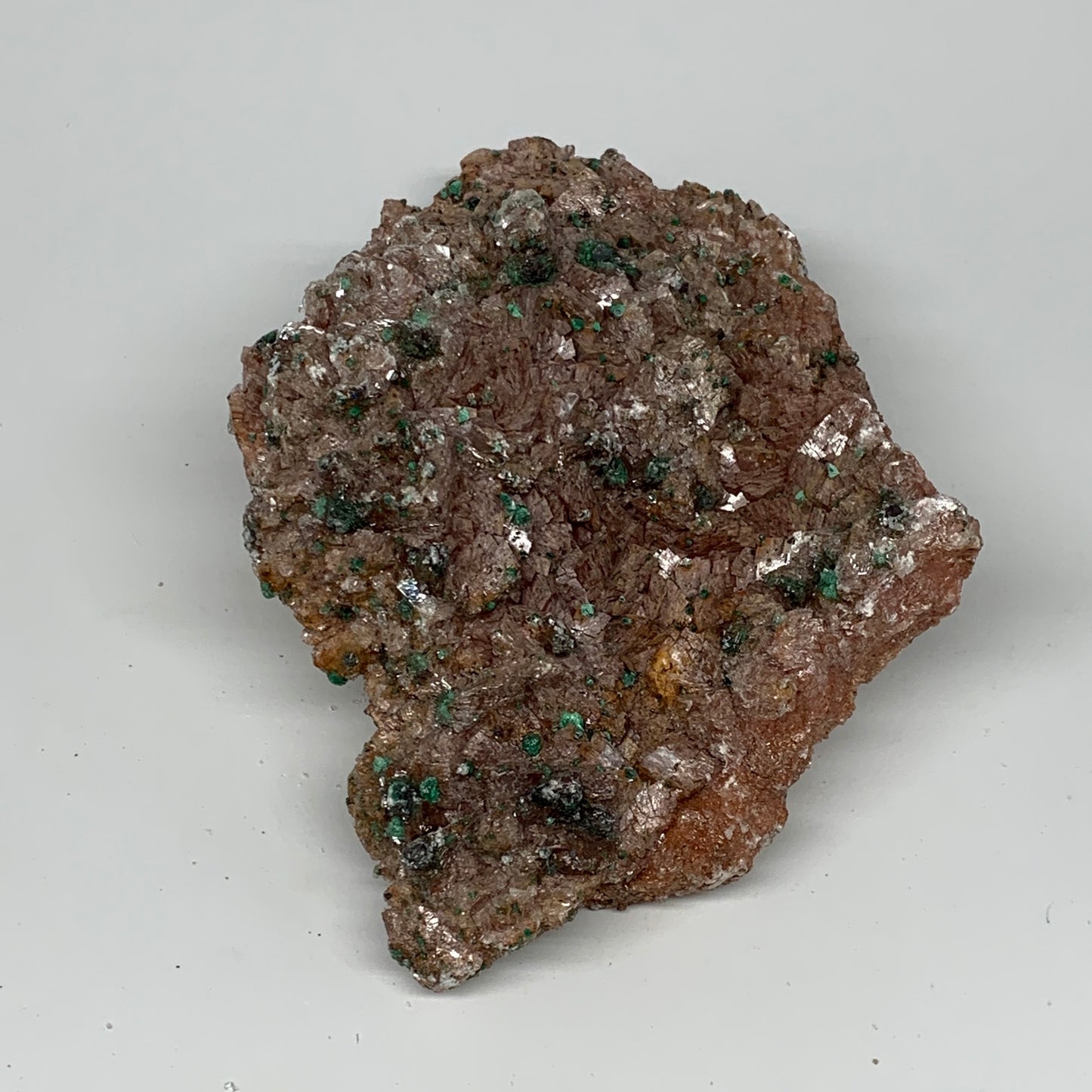 1142g, 7.9"x5.1"x2.4", Brochantite on Dolomite Matrix Mineral Specimen, B11006