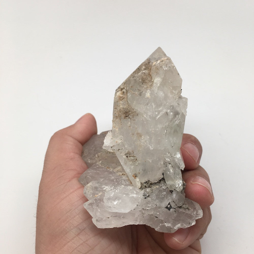 363.7 Grams NATURAL FADEN QUARTZ CRYSTAL, Natural Terminations @Pakistan, FC55 - watangem.com