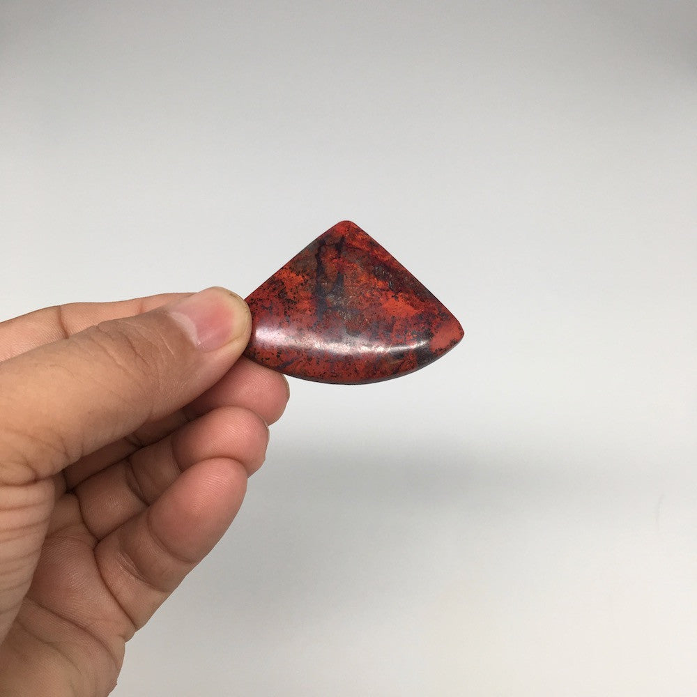 20.3g, 1.4"x 2" Sonora Sunset Chrysocolla Cuprite Cabochon from Mexico, SC74