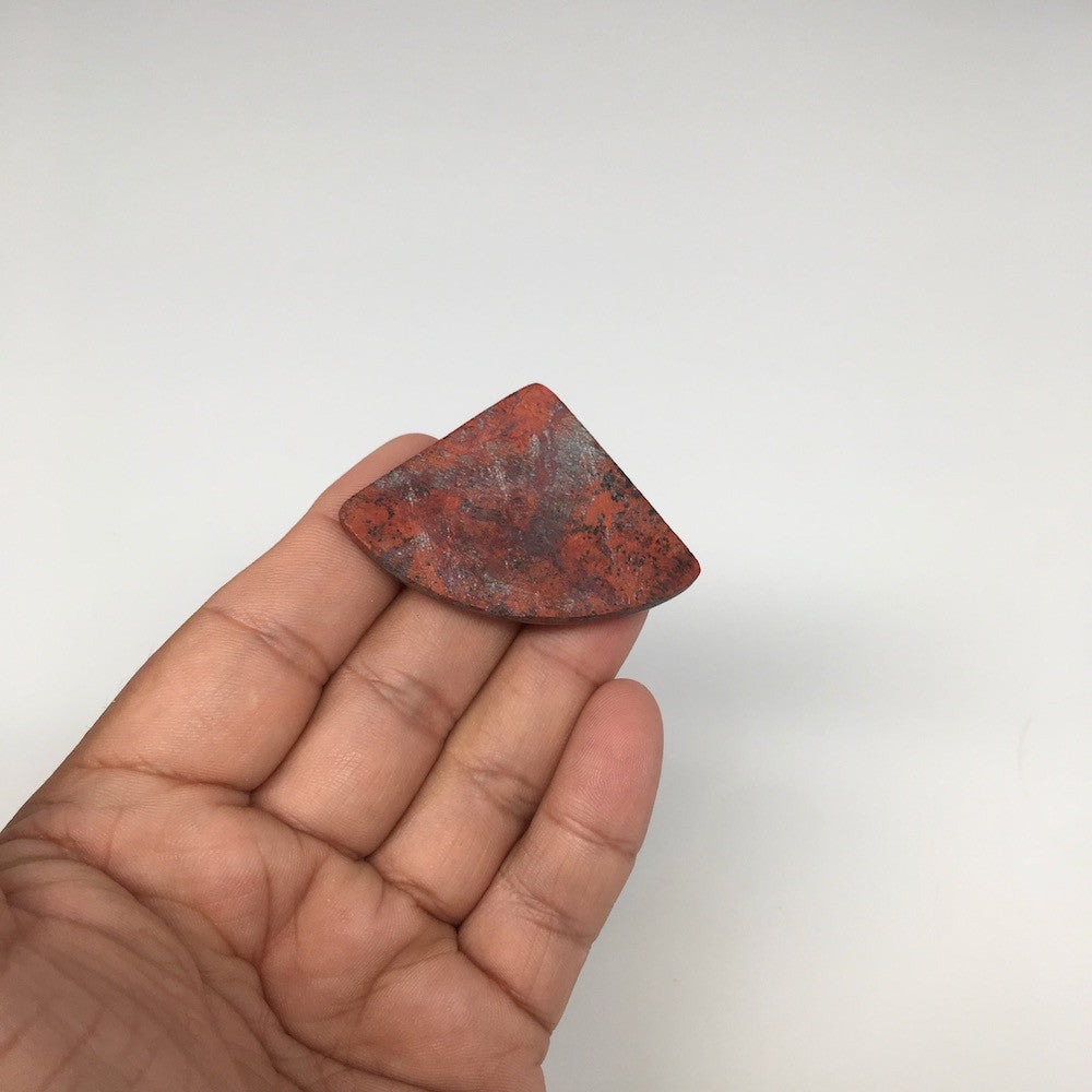 20.3g, 1.4"x 2" Sonora Sunset Chrysocolla Cuprite Cabochon from Mexico, SC74