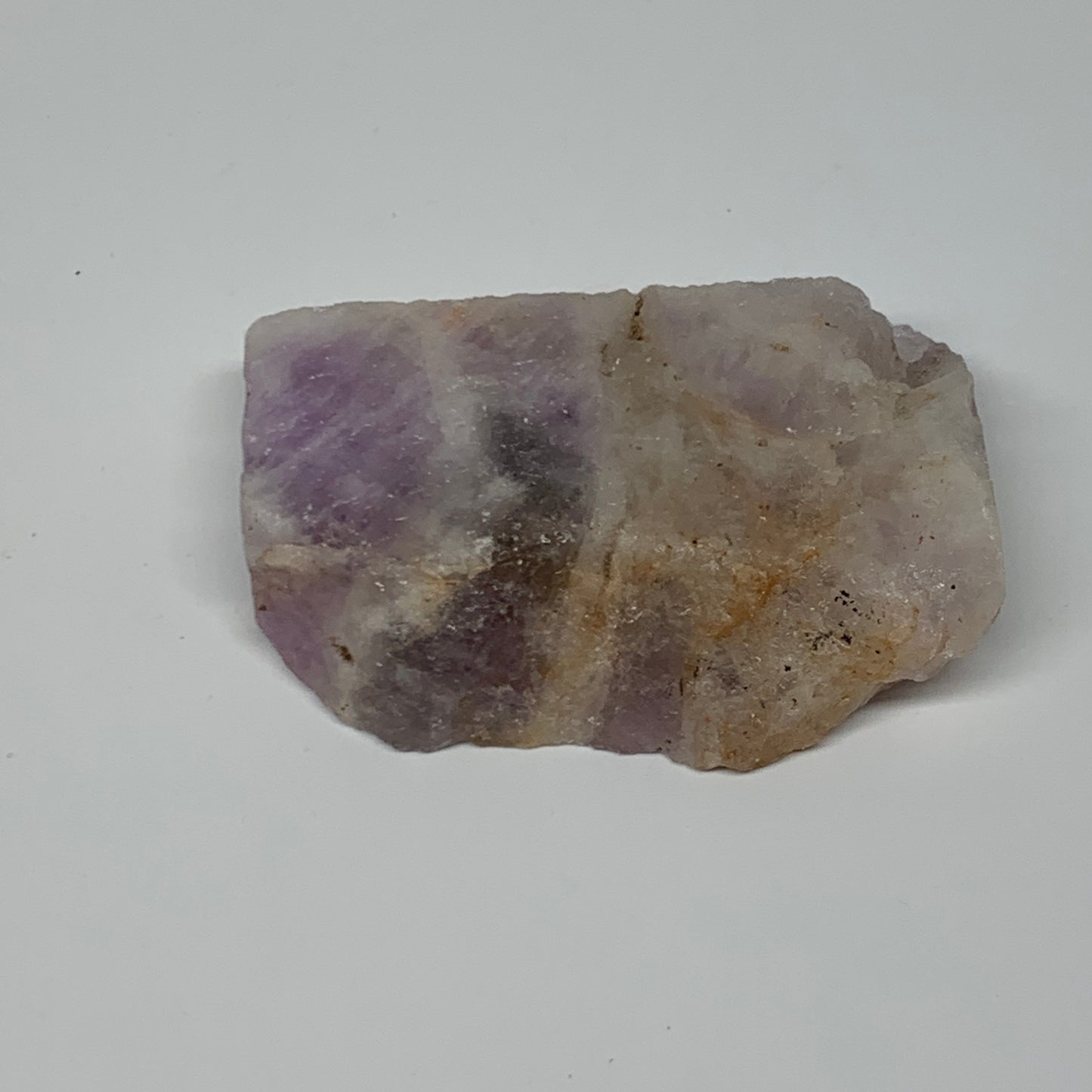 69.7g, 2.5"x1.7"x0.5", One face polished Banned Amethyst, One face semi polished