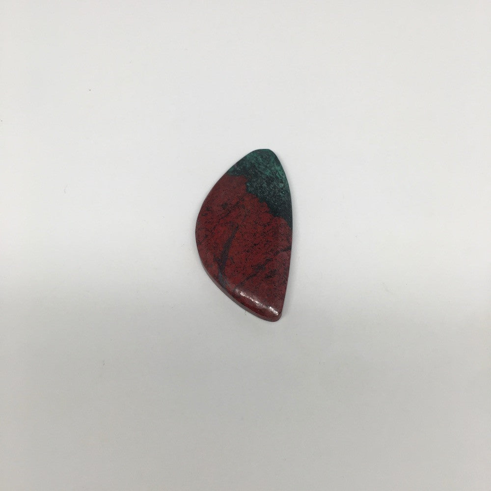 24.9g, 2.4"x 1.2" Sonora Sunset Chrysocolla Cuprite Cabochon from Mexico, SC100 - watangem.com