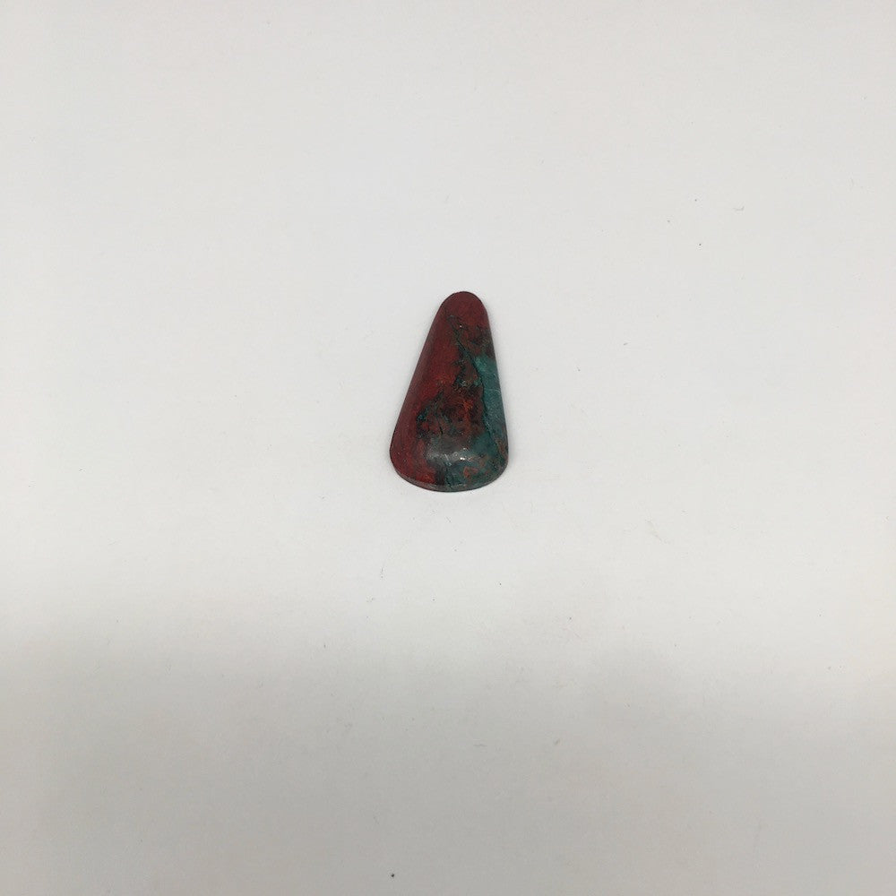 7.1g, 1.6"x 0.7" Sonora Sunset Chrysocolla Cuprite Cabochon from Mexico,SC166